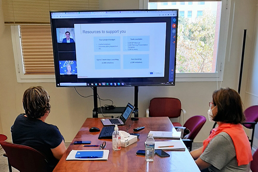 Reunión en Bruselas entre varias entidades coodinadoras de proyectos del programa LIFE